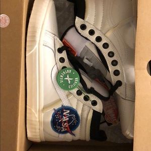 VANS NASA women men high hi top SK8-HI MTE DC mint